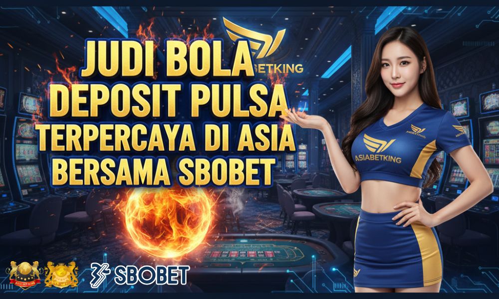 Judi Bola Deposit Pulsa Terpercaya di Asia Bersama SBOBET